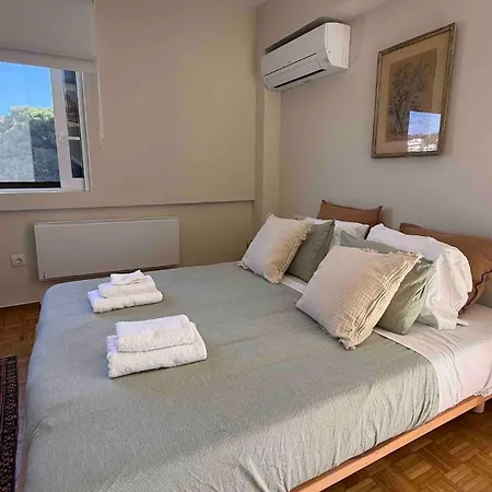 Retro Chic 1 Bedroom 1 Min To Sea Athens